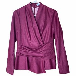 Beautiful Belleville Top in Magenta